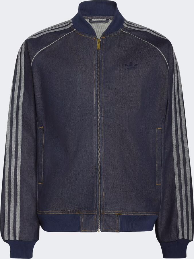 Adidas Originals Loose fit jeansjack van puur katoen met gestikt logo - Foto 5
