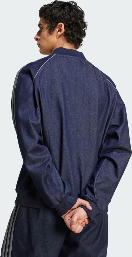 Adidas SST Adicolor Loose-fit SST Denim Stone - Foto 5