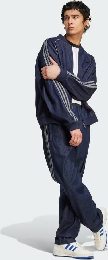 Adidas SST Adicolor Loose-fit SST Denim Stone - Foto 6