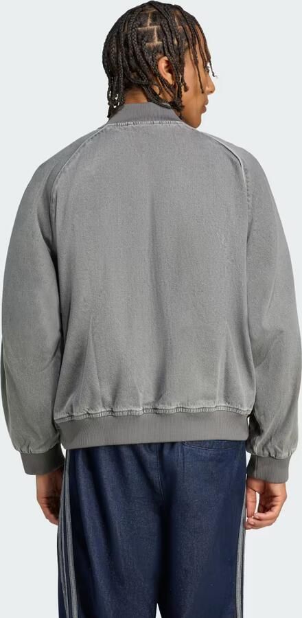 Adidas Originals Denim SST Track Top Grijs- Heren Grijs - Foto 5