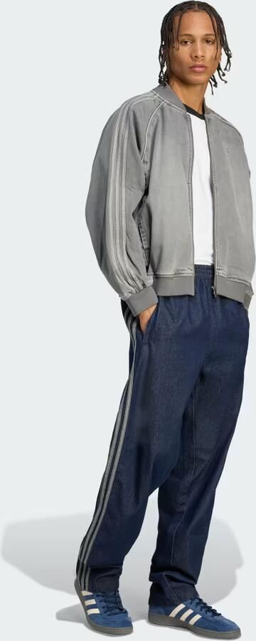 Adidas Originals Denim SST Track Top Grijs- Heren Grijs - Foto 6