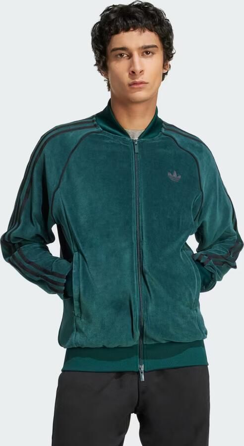 Adidas Originals Slim fit sweatjack met logostitching - Foto 6