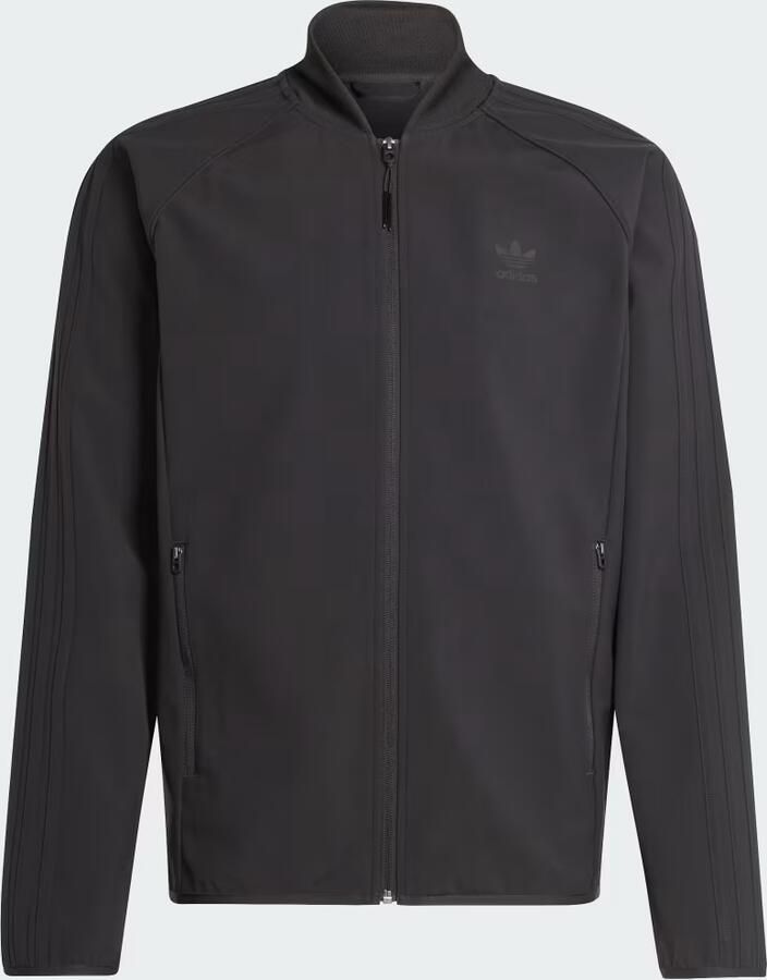 Adidas SST Bonded Sportjack Zwart- Heren Zwart - Foto 4