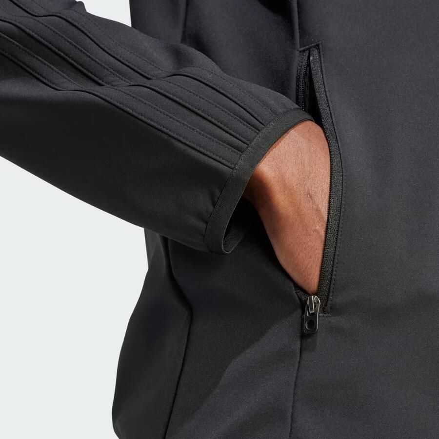 Adidas SST Bonded Sportjack Zwart- Heren Zwart - Foto 2