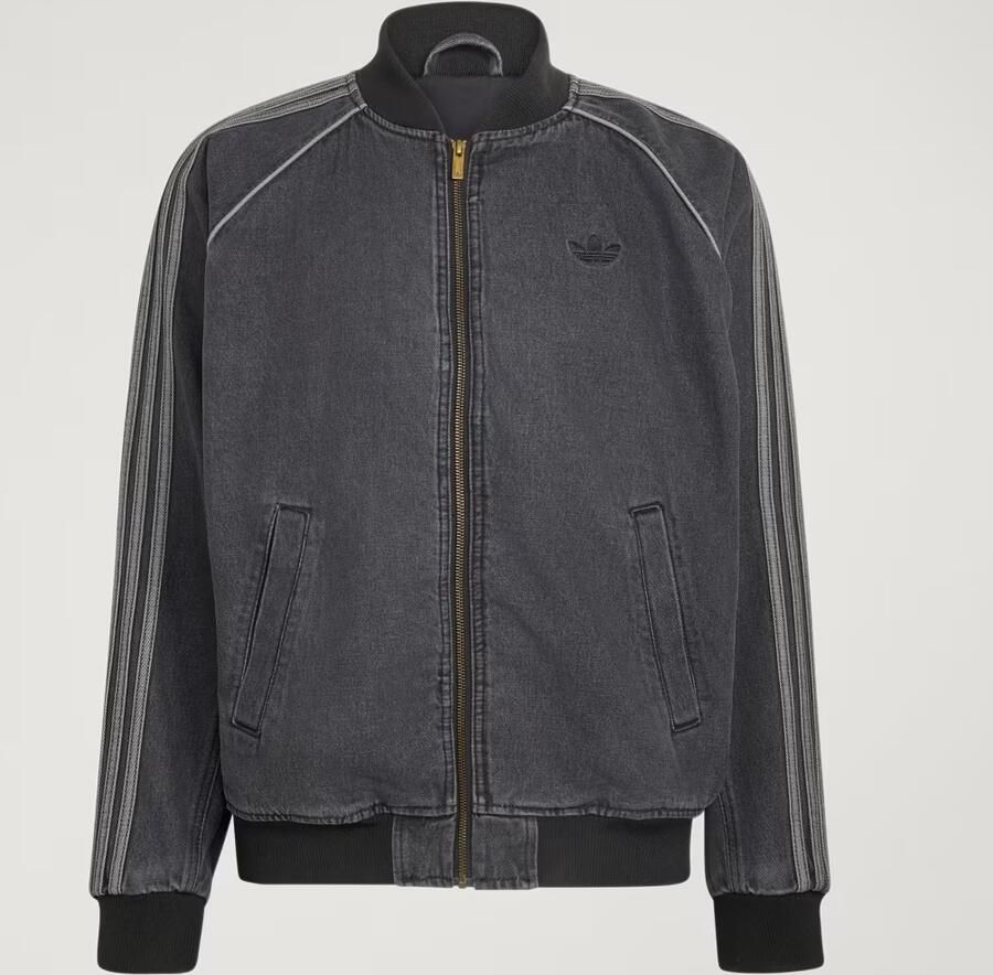 Adidas Originals SST Gothic Denim Track Top Zwart- Heren Zwart - Foto 6