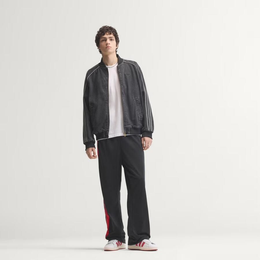Adidas Originals SST Gothic Denim Track Top Zwart- Heren Zwart - Foto 4