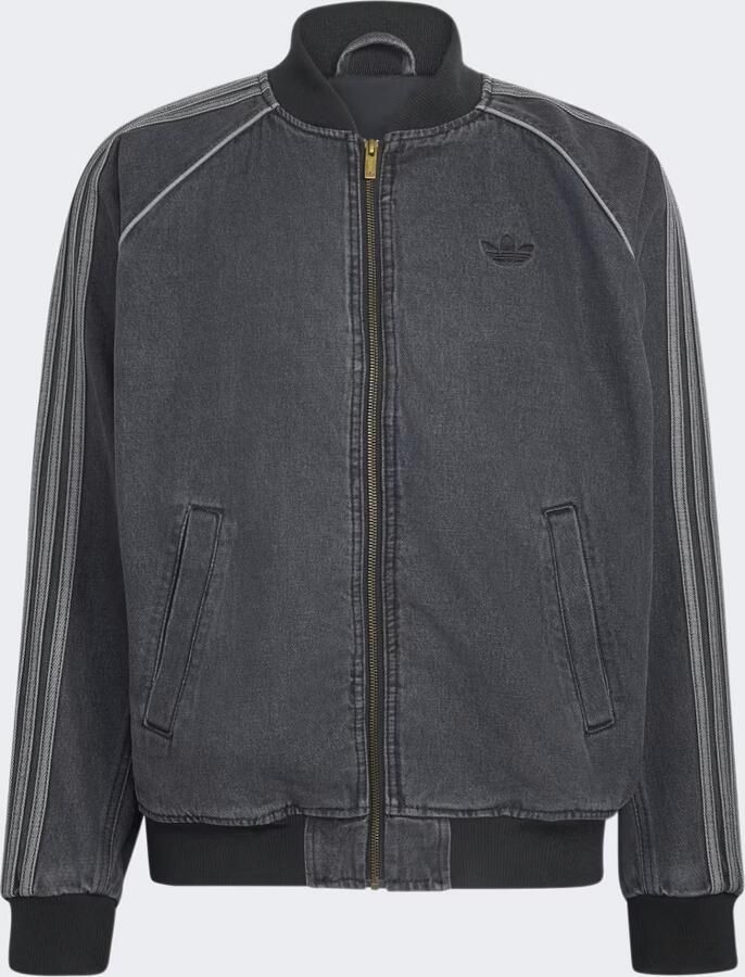 Adidas Originals SST Gothic Denim Track Top Zwart- Heren Zwart - Foto 5