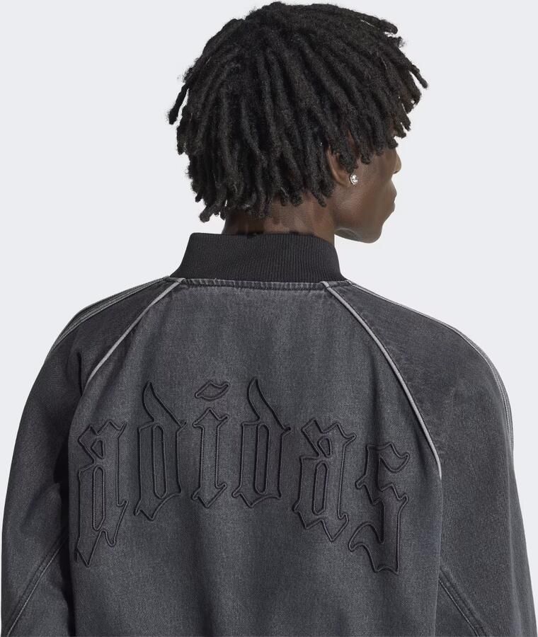 Adidas Originals SST Gothic Denim Track Top Zwart- Heren Zwart - Foto 4