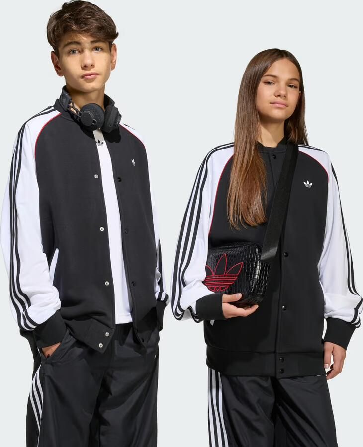 Adidas Originals Regular Fit sweatvest met logo-stiksel