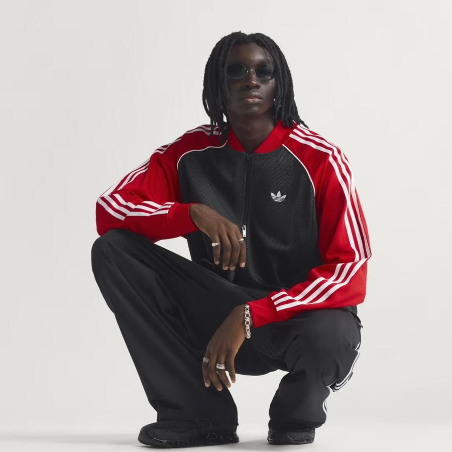 Adidas SST LOOSE-FIT MESH SPORTJACK