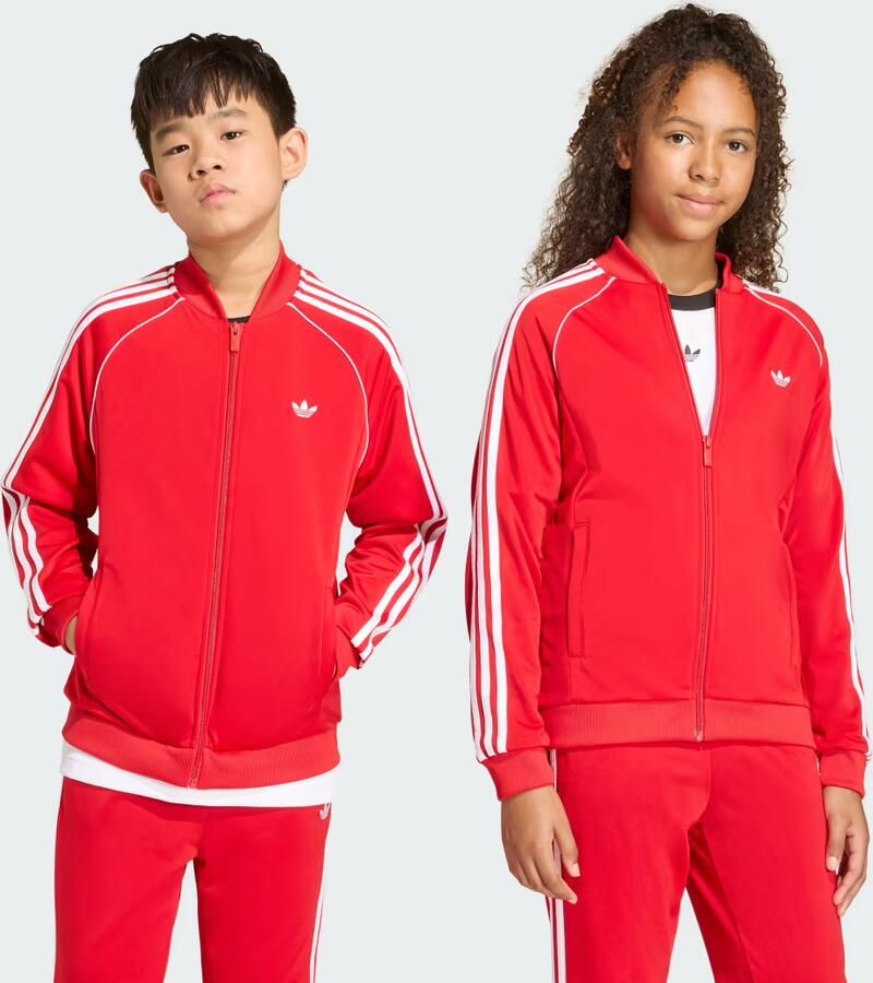 Adidas Originals Trainingsjack met labelstitching