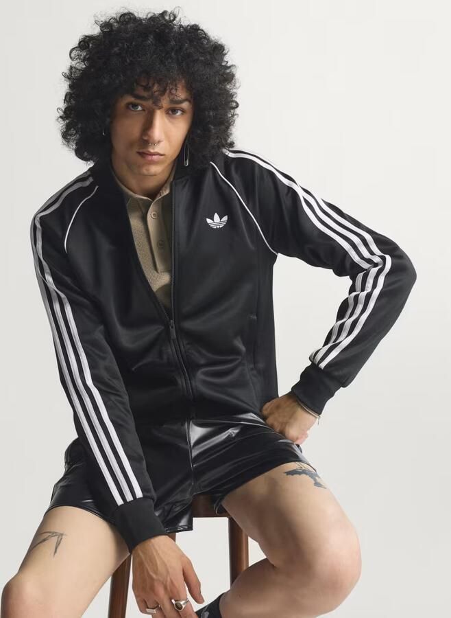 Adidas Originals SST Track Top Zwart- Heren Zwart