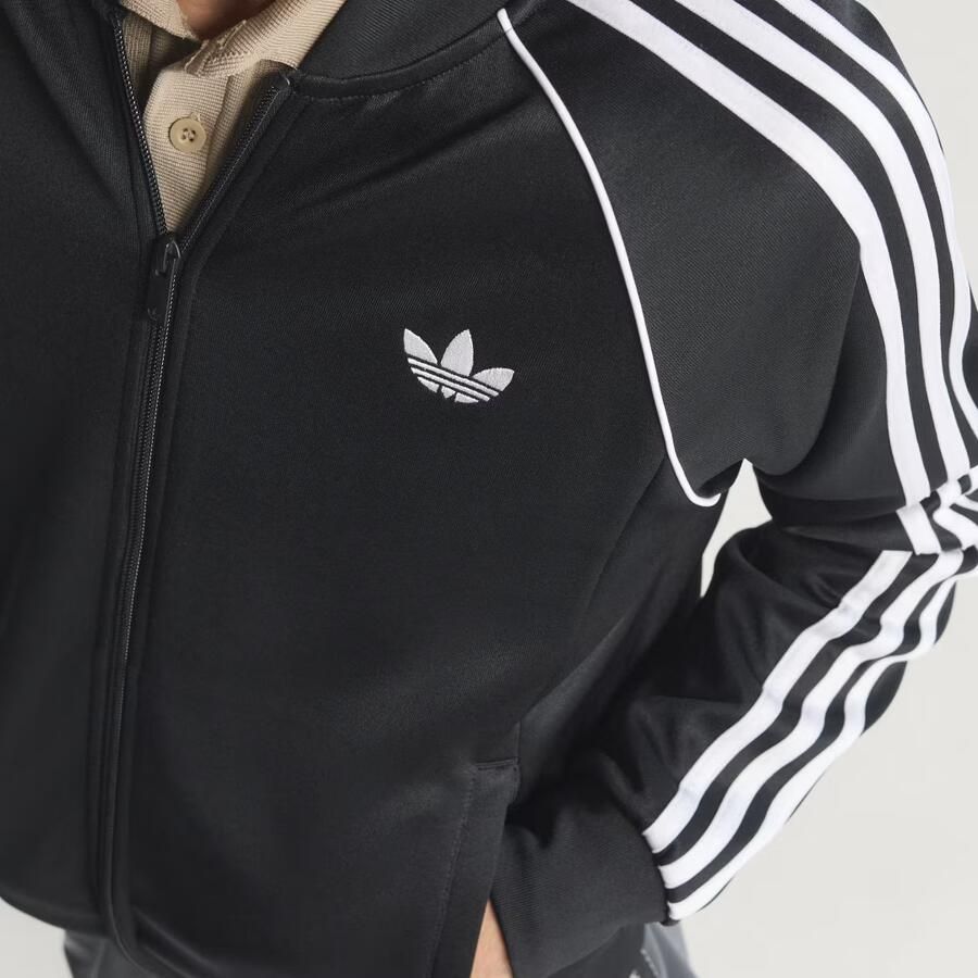 Adidas Originals SST Track Top Zwart- Heren Zwart - Foto 3