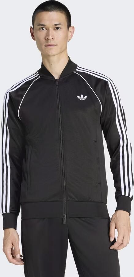 Adidas Originals SST Track Top Zwart- Heren Zwart
