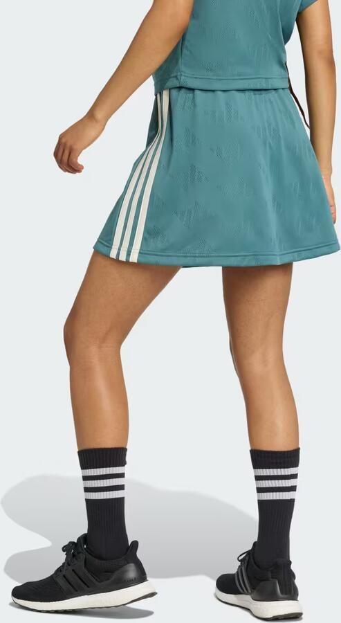 Adidas Stadium 3-Stripes Tennis Inspired Jacquard Rok met Short - Foto 4