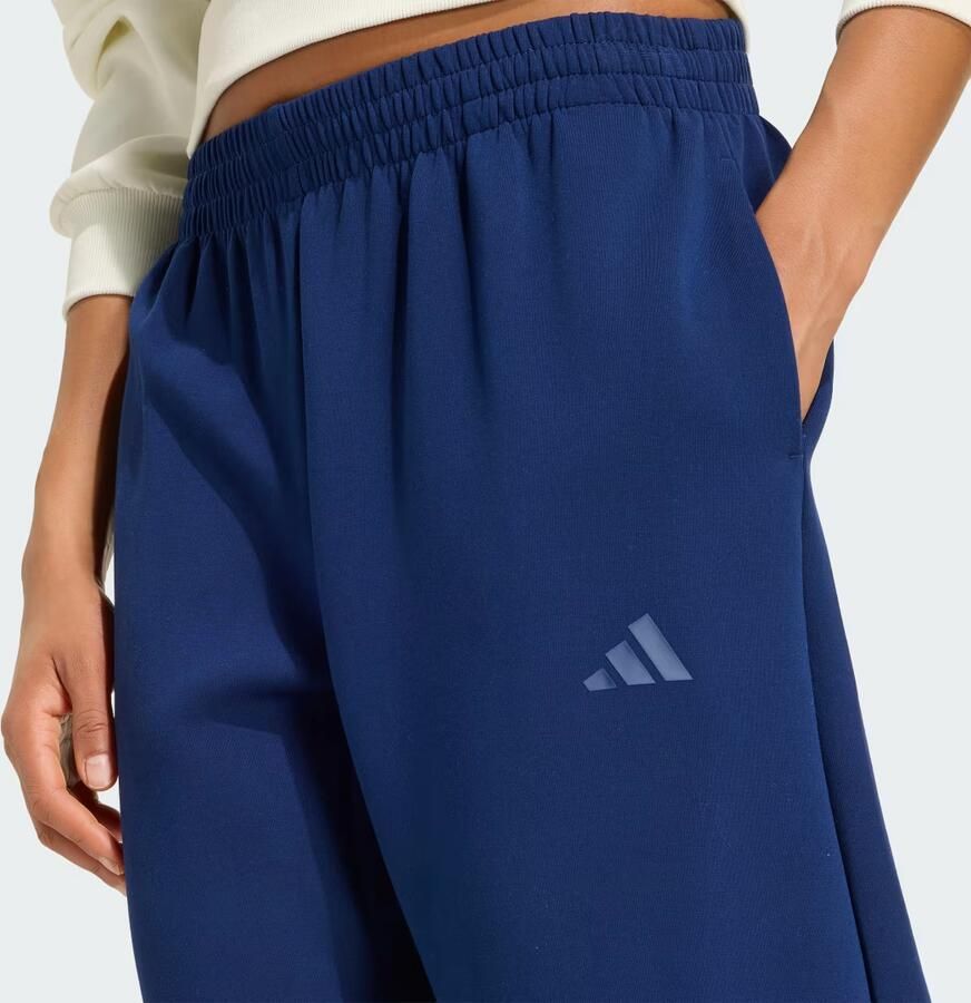 Adidas Sportswear Loose fit trainingsbroek van katoenmix met gestikt logo - Foto 2