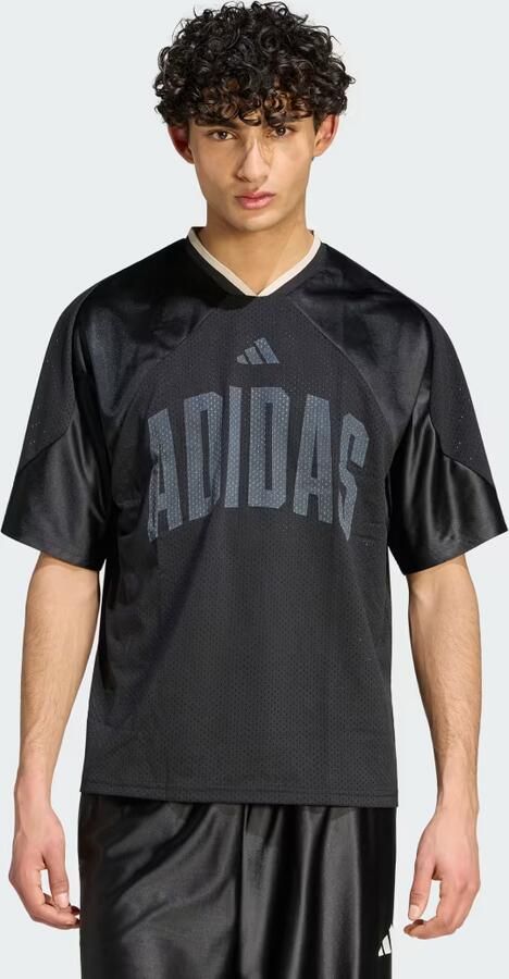 Adidas Sportswear T-shirt met V-hals en logo-print - Foto 2