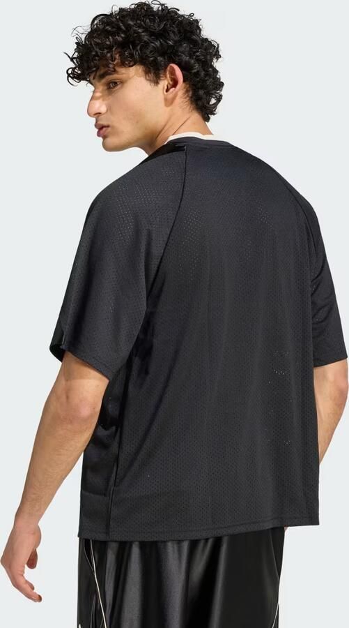 Adidas Sportswear T-shirt met V-hals en logo-print - Foto 6