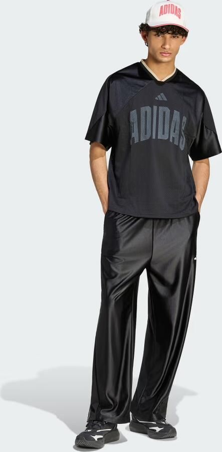 Adidas Sportswear T-shirt met V-hals en logo-print - Foto 7