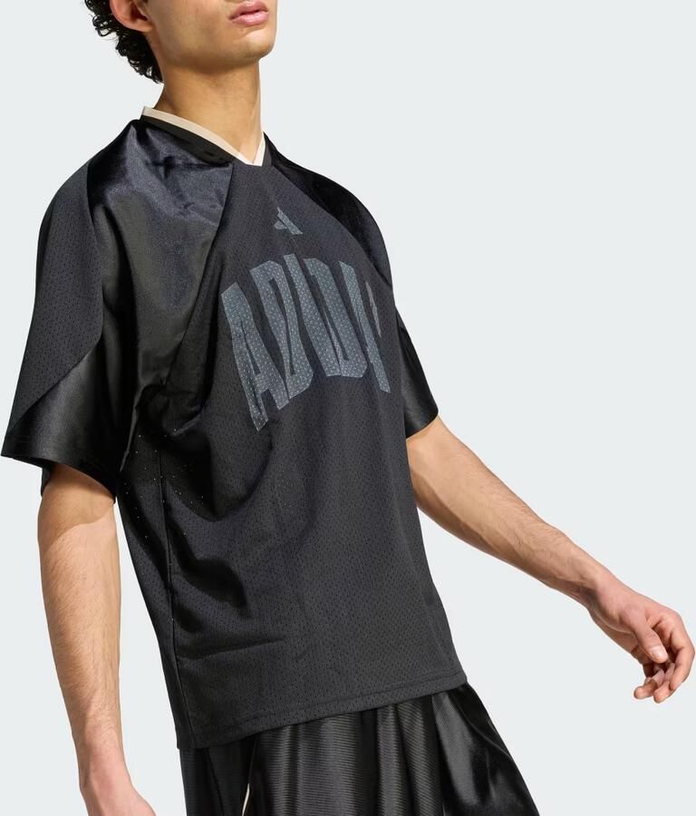 Adidas Sportswear T-shirt met V-hals en logo-print - Foto 4