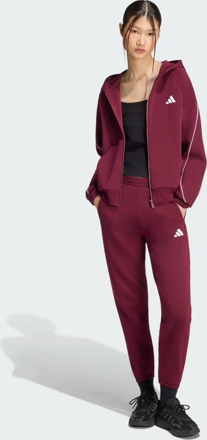Adidas STADIUM HOODIE MET LANGE RITSSLUITING EN KLEIN LOGO - Foto 6