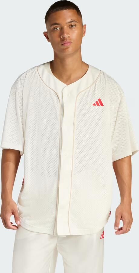 Adidas Sportswear Regular fit vrijetijdsoverhemd met contraststrepen - Foto 4