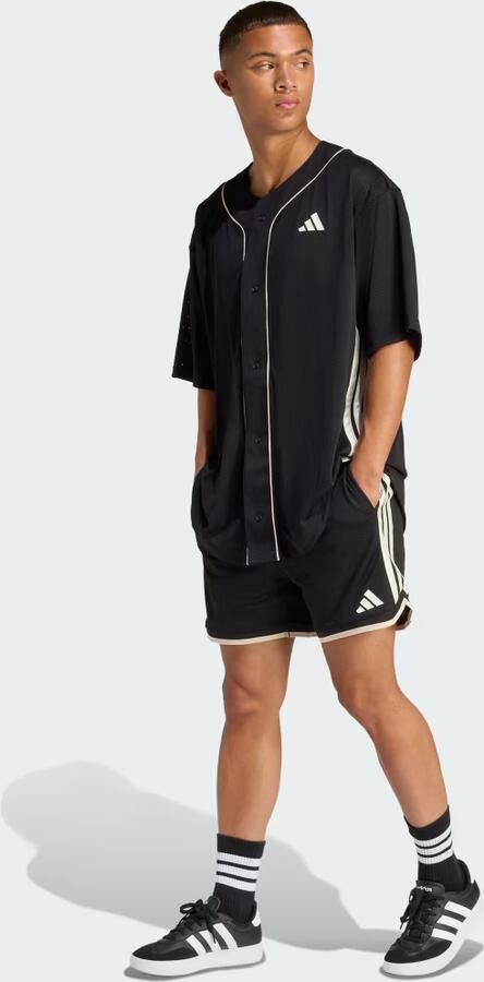 Adidas Sportswear Korte broek met elastische band en tunnelkoord. - Foto 8