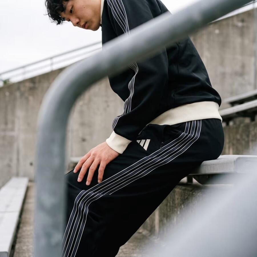 Adidas STADIUM REGULAR-FIT PIQUÉ LANGE OPEN HEM TRAININGSBROEK - Foto 3
