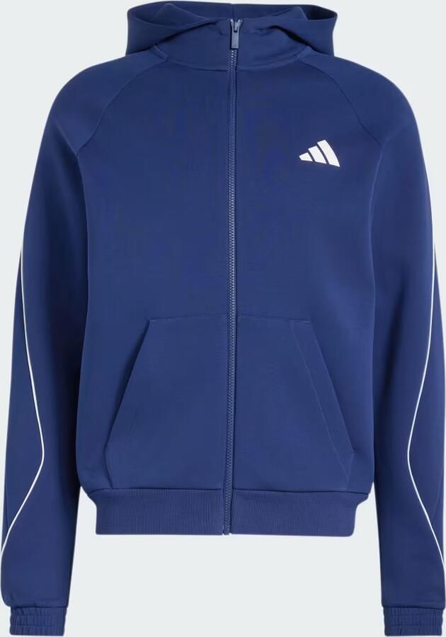 Adidas STADIUM SMALL LOGO RITSHOODIE - Foto 3