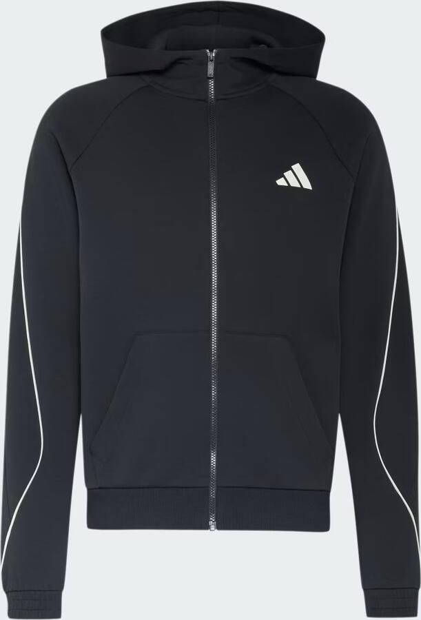 Adidas STADIUM SMALL LOGO RITSHOODIE - Foto 4