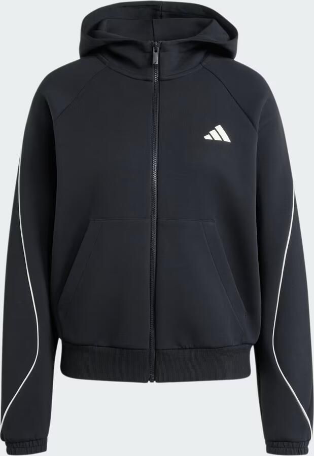 Adidas STADIUM SMALL LOGO RITSHOODIE - Foto 4