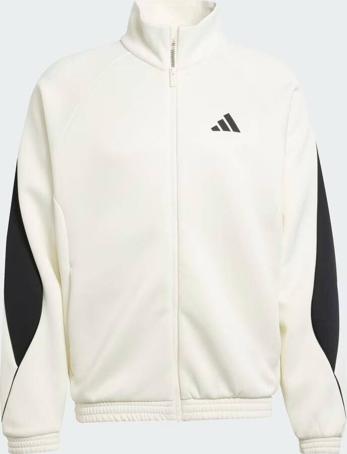 Adidas Sportswear Sweatjack met logo met opstaande kraag - Foto 3