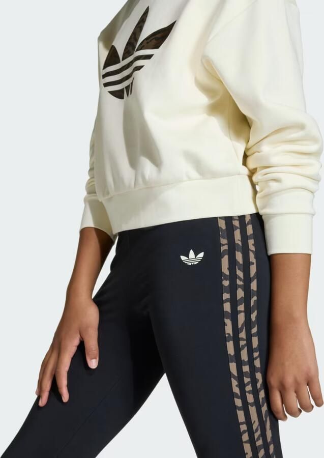 Adidas Originals Leggings met logoprint en elastische tailleband - Foto 4