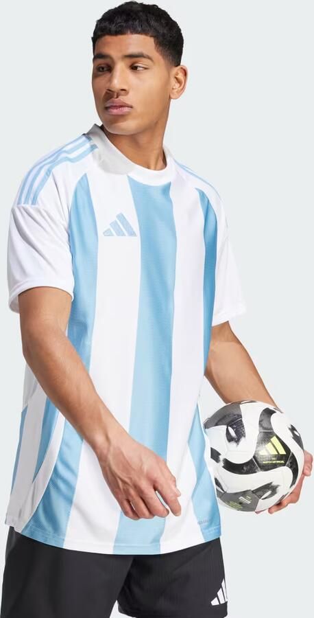 Adidas T-shirt Korte Mouw Striped 24 Jsy - Foto 4