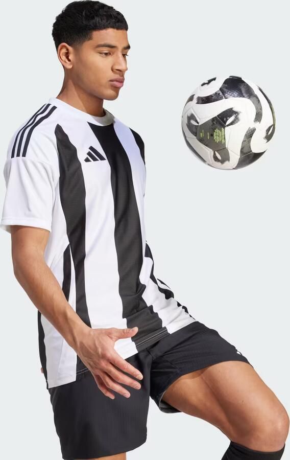 Adidas T-shirt Korte Mouw Striped 24 - Foto 3