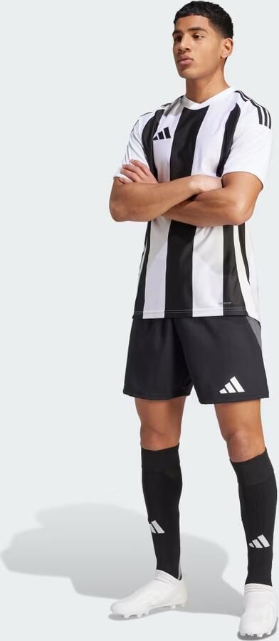 Adidas T-shirt Korte Mouw Striped 24 - Foto 5