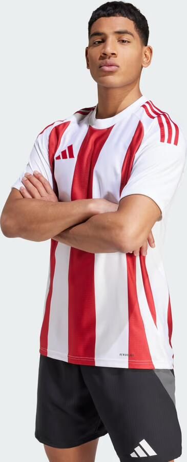 Adidas T-shirt Korte Mouw Striped 24 - Foto 6