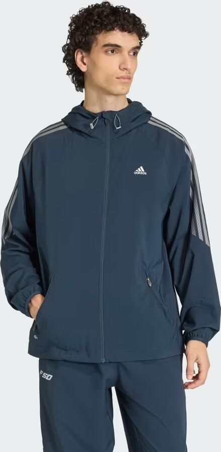 Adidas Striped Regular Windjack