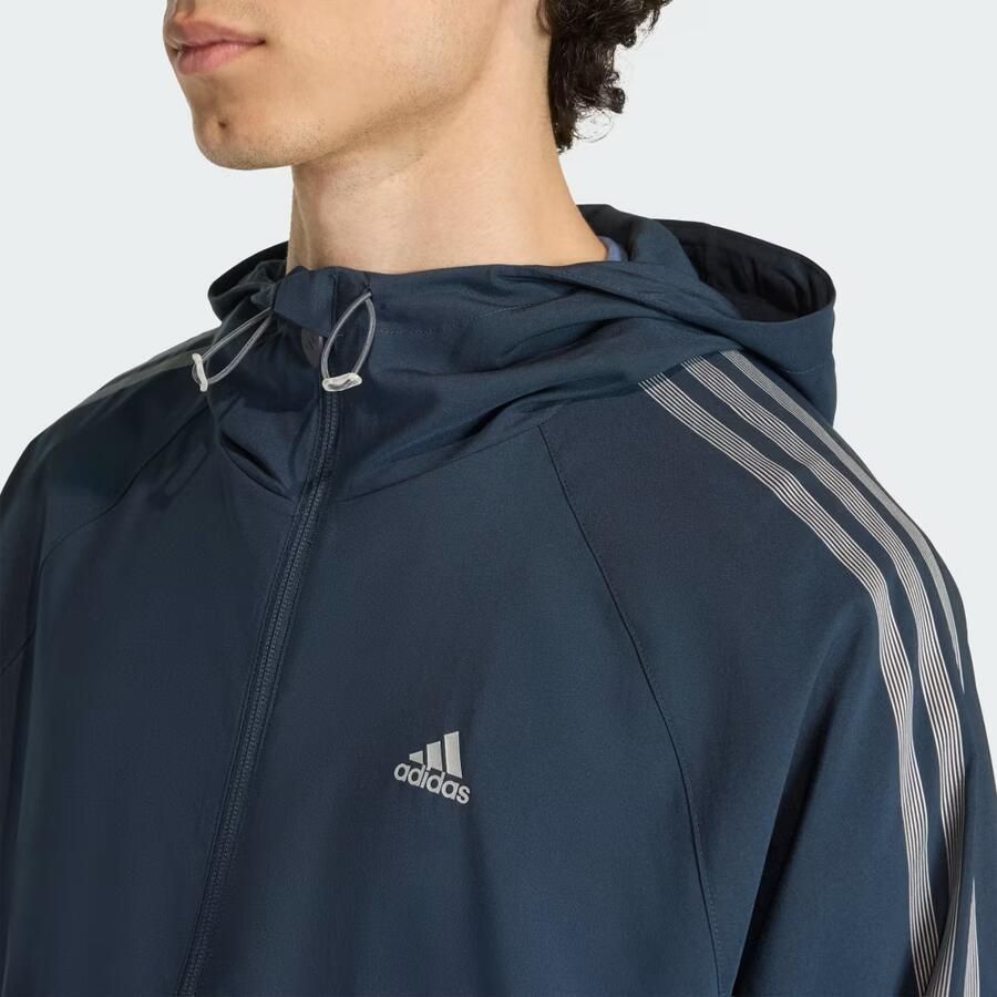 Adidas Striped Regular Windjack - Foto 2