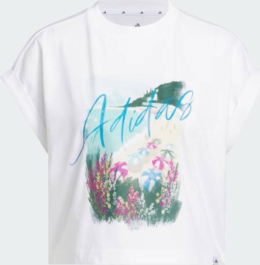 Adidas SUMMER ROMANCE GRAPHIC T-SHIRT - Foto 3