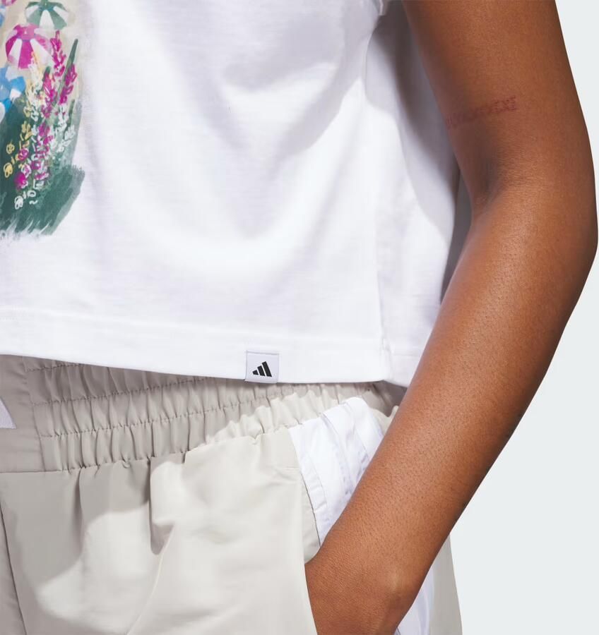 Adidas SUMMER ROMANCE GRAPHIC T-SHIRT - Foto 4