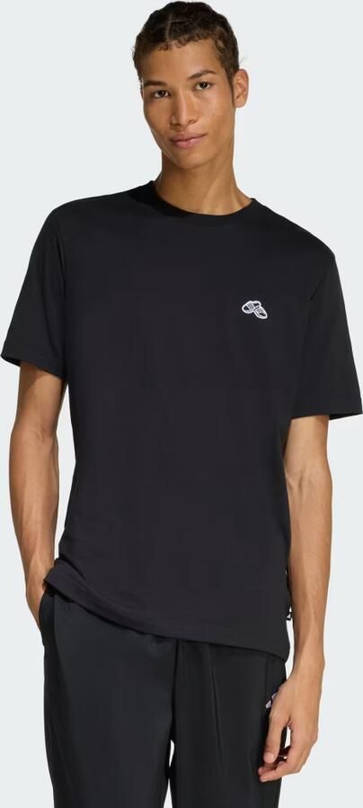 Adidas T-shirt Korte Mouw SUMMER SLIDE TRIM GRAPHIC T-SHIRT