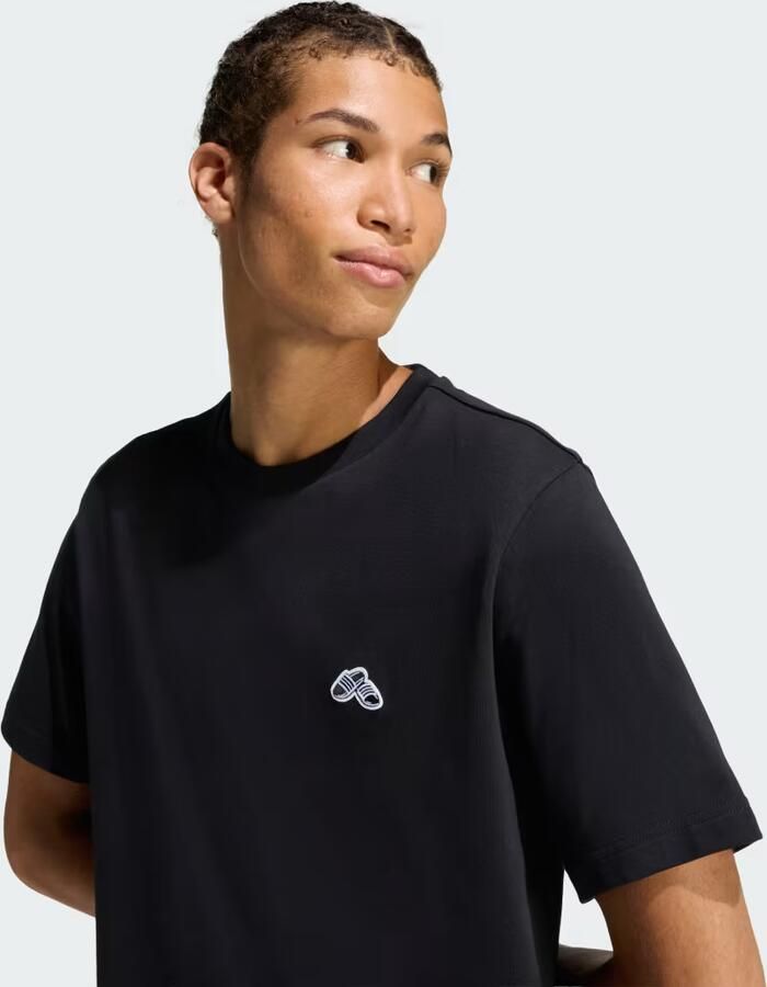 Adidas T-shirt Korte Mouw SUMMER SLIDE TRIM GRAPHIC T-SHIRT - Foto 3