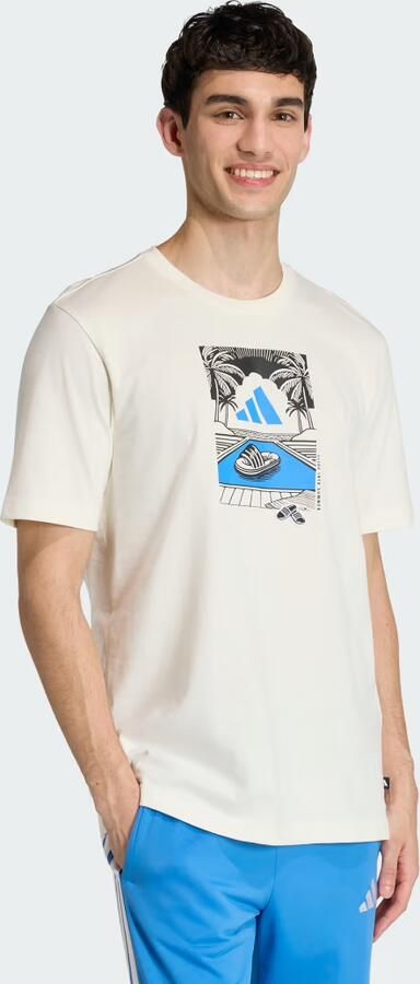 Adidas SUMMER SLIDES RELAX GRAPHIC T-SHIRT