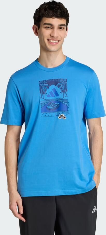 Adidas SUMMER SLIDES RELAX GRAPHIC T-SHIRT