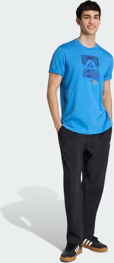 Adidas SUMMER SLIDES RELAX GRAPHIC T-SHIRT - Foto 6