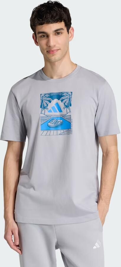 Adidas SUMMER SLIDES RELAX GRAPHIC T-SHIRT