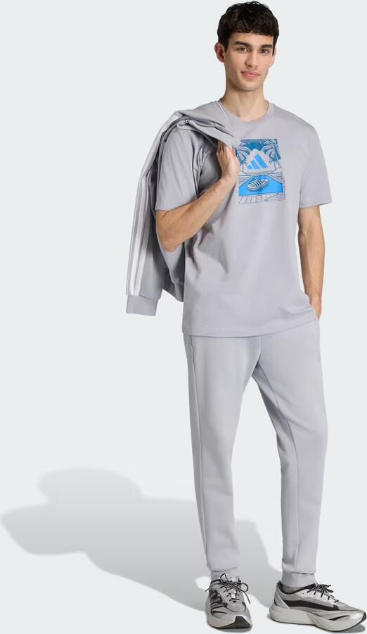 Adidas SUMMER SLIDES RELAX GRAPHIC T-SHIRT - Foto 5