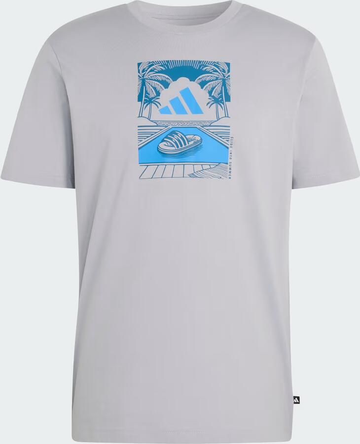 Adidas SUMMER SLIDES RELAX GRAPHIC T-SHIRT - Foto 3
