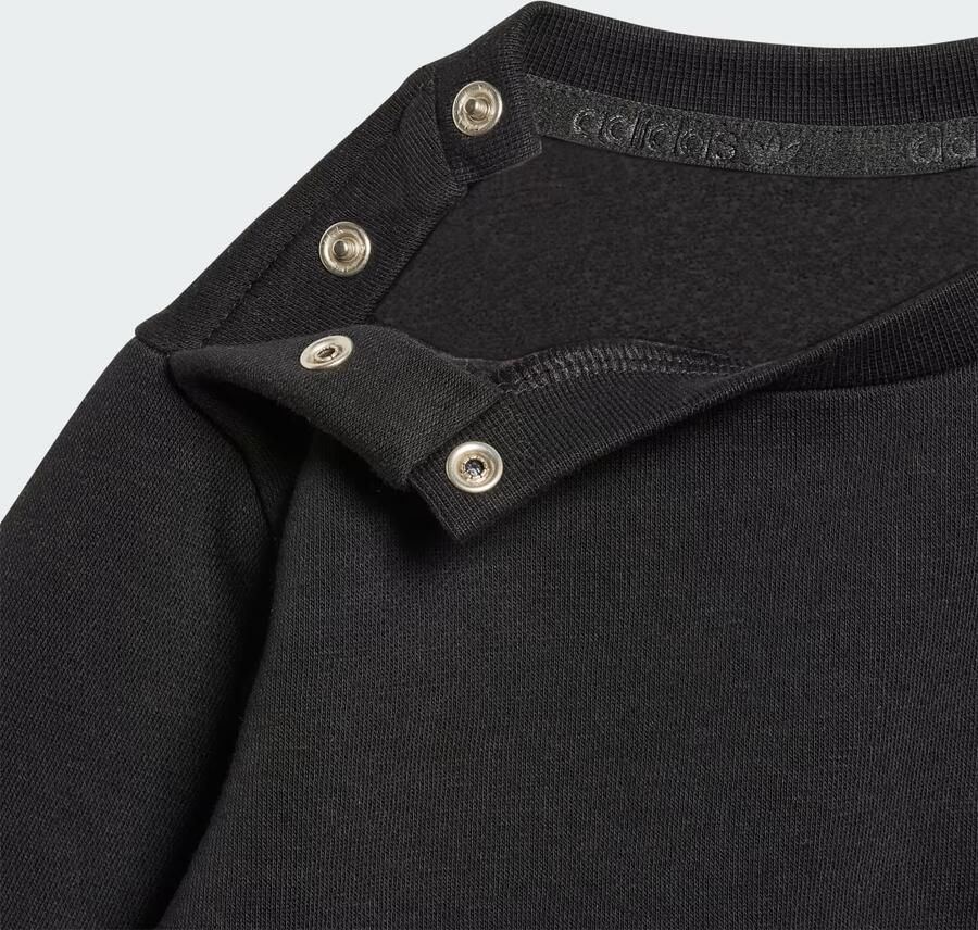 Adidas Originals joggingpak zwart Katoen Ronde hals Effen 62